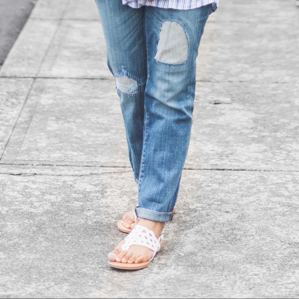 Distressed Jeans